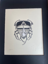 Load image into Gallery viewer, Rick Griffin "CRYING EYE" (Limited Edition Boxed Cotton Rag Edition)