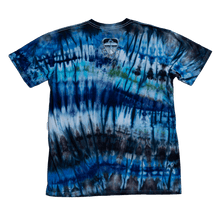 Load image into Gallery viewer, Oliver Vernon & Rick Griffin "Crying Eye" Blue Tie-Dye