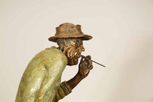 Load image into Gallery viewer, Vintage Dr. Gonzo Limited Edition Bronze (Custom Patina)