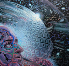 Load image into Gallery viewer, Alex Grey &amp; Mars-1 "Bicycle Day" Limited Edition Textured Foil Paper Print
