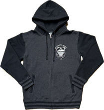Load image into Gallery viewer, The Chambers Project &quot;Crying Eye&quot; Zip-Up Two-Toned Hoodie By Rick Griffin

