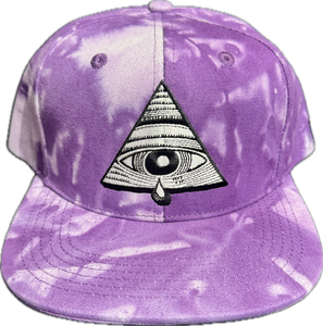 Tie-Dye "Rick Griffin X The Chambers Project X Light Sound Dimension" Collab Snapback Hats