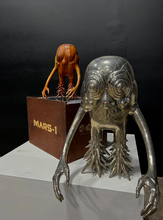 Load image into Gallery viewer, WOODEN ELECTRIC MONKEY MAN SCULPTURE BY MARS-1
