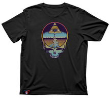 Load image into Gallery viewer, Grateful Dead X Rick Griffin X The Chambers Project "Steal Your Face" Tee

