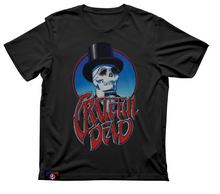 Load image into Gallery viewer, Grateful Dead X Rick Griffin "Skull And Top Hat" Tee
