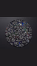 Load and play video in Gallery viewer, &quot;Infinite Tapestry&quot; Limited-Edition Optidelical Rainbow Dream Print by Mars-1
