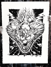 Load image into Gallery viewer, Rick Griffin Cosmic Surfer Limited Edition Print
