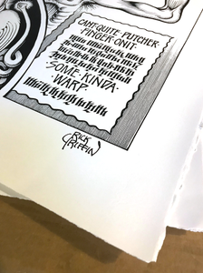 Rick Griffin "Putcher" Limited Edition Print
