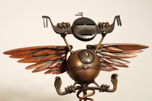 Rick Griffin  "Soundproof Eyeball" Limited Edition Bronze