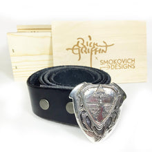 Load image into Gallery viewer, Rick Griffin x Smokovich Designs Silver Buckle
