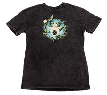 Load image into Gallery viewer, Rick Griffin &quot;Flying Eyeball&quot; Black Stone T-Shirt

