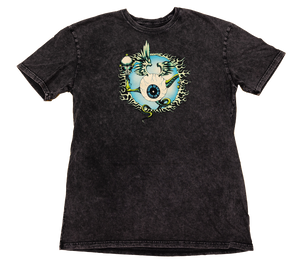 Rick Griffin "Flying Eyeball" Black Stone T-Shirt
