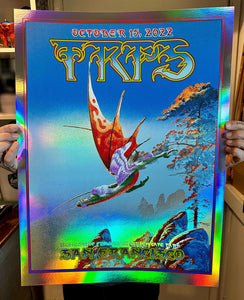 "TRPS POSTER 2022" by Roger Dean (Rainbow Foil Edition) SOLD OUT