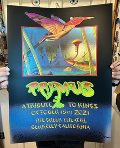 "PRIMUS AT THE GREEK THEATRE" by Roger Dean (Matte Silver Edition)